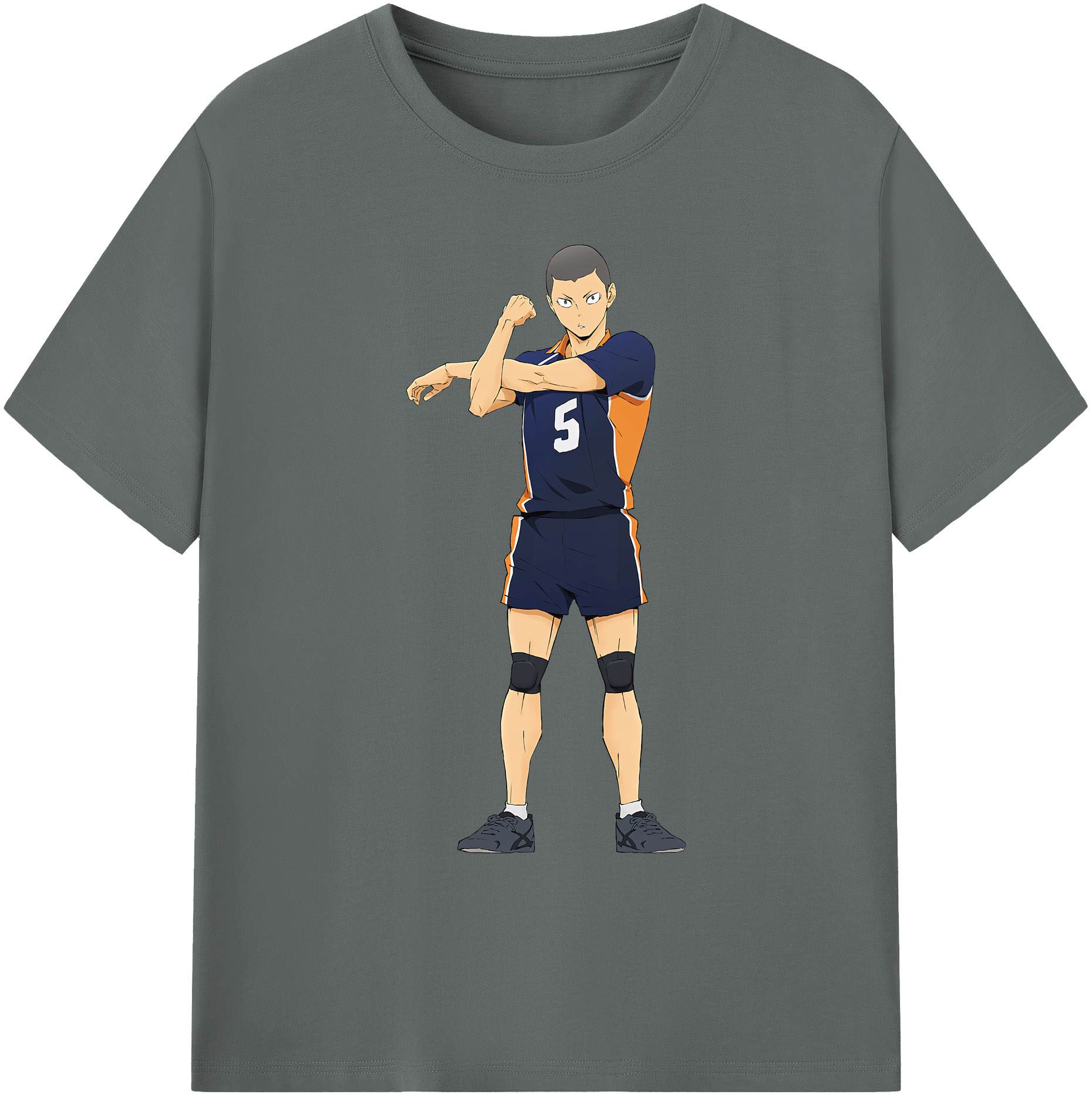 （画像用） ハイキュー!! Haikyu!! 綿100％ メンズ半袖Tシャツ｜肌触りやわらか＆通気性